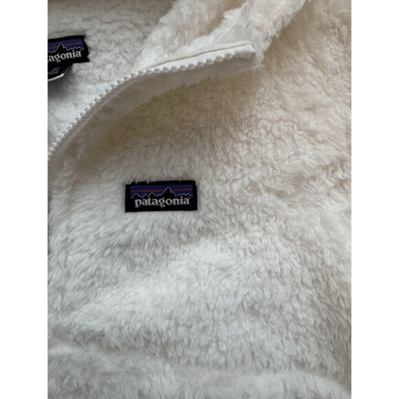 Patagonia Kids Los Gatos Hoody Jacket Birch White NWT Size Medium (10) - Picture 6 of 10